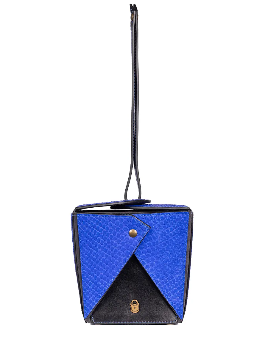 Клатч WOKBAG "Питон" из кожи питона