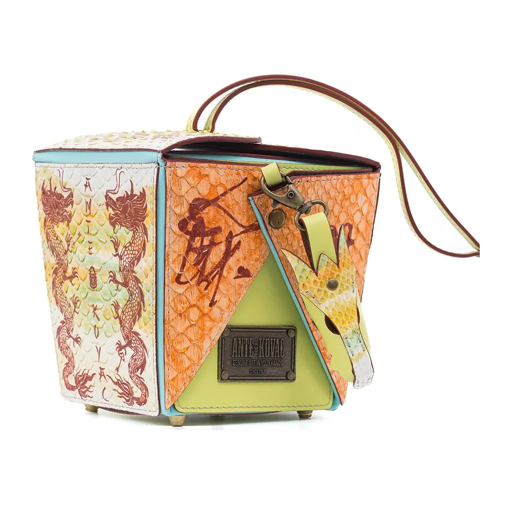 Клатч WOKBAG ProDRAGONист кожаный