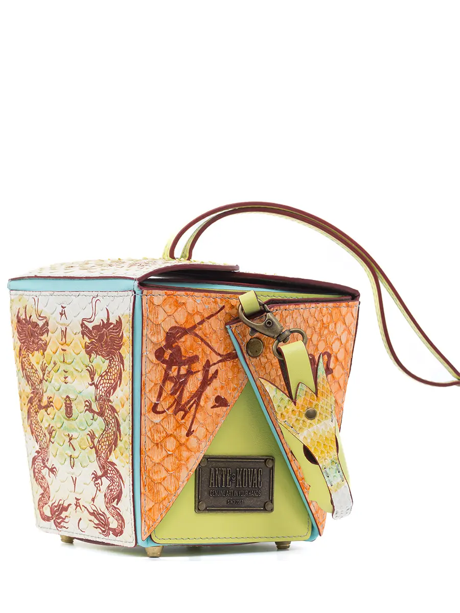 Клатч WOKBAG ProDRAGONист кожаный