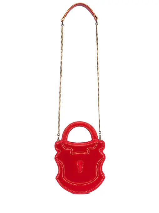 Сумка "Замок" кожаная ANTE KOVAC