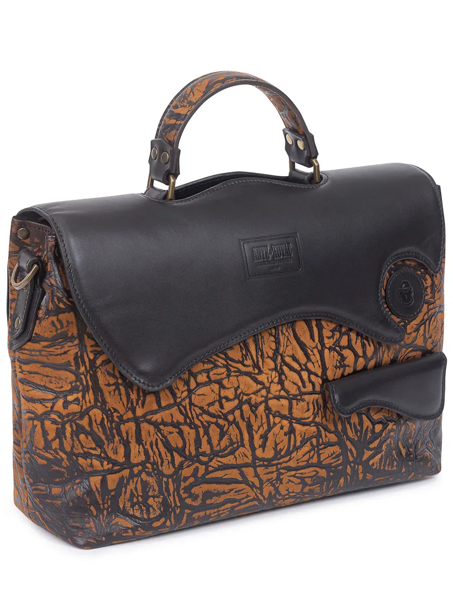 Портфель Voyage кожаный