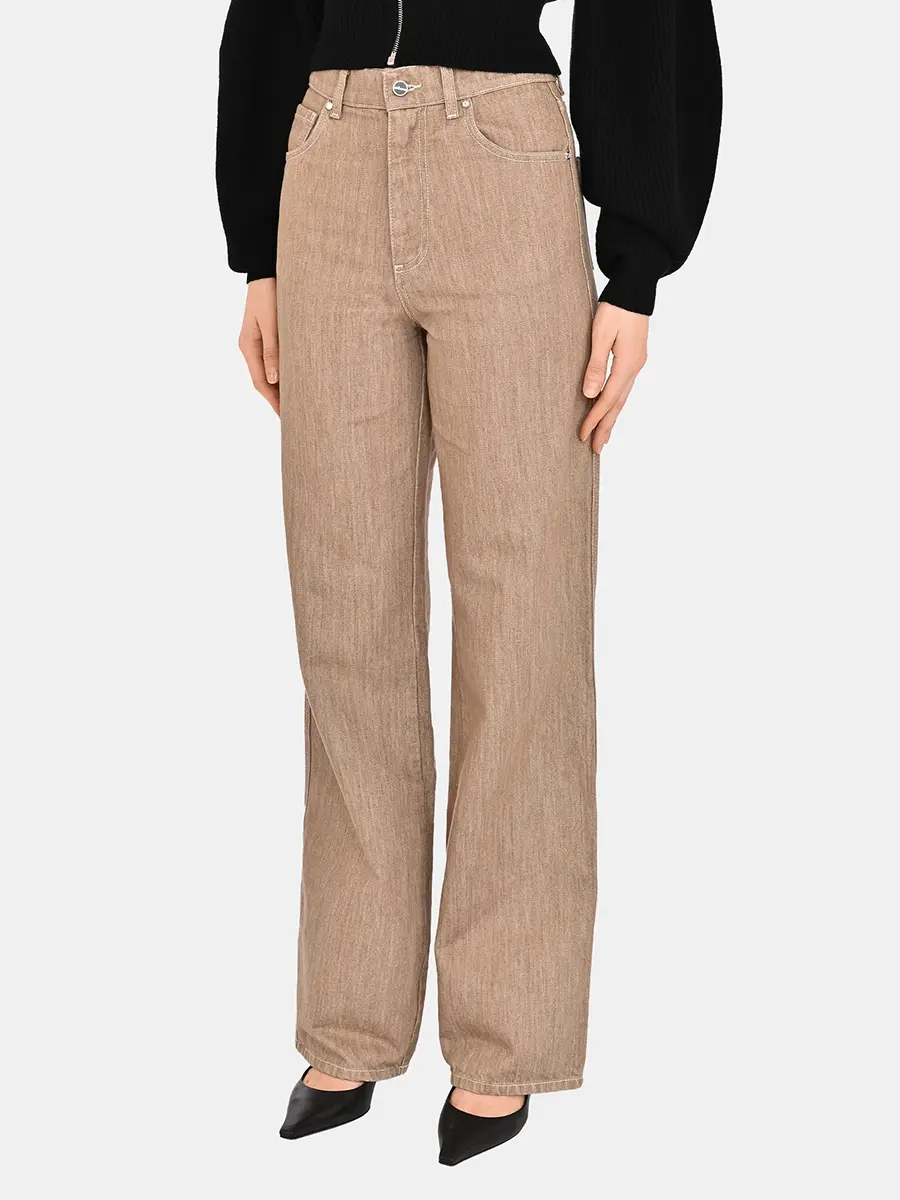 Джинсы хлопковые