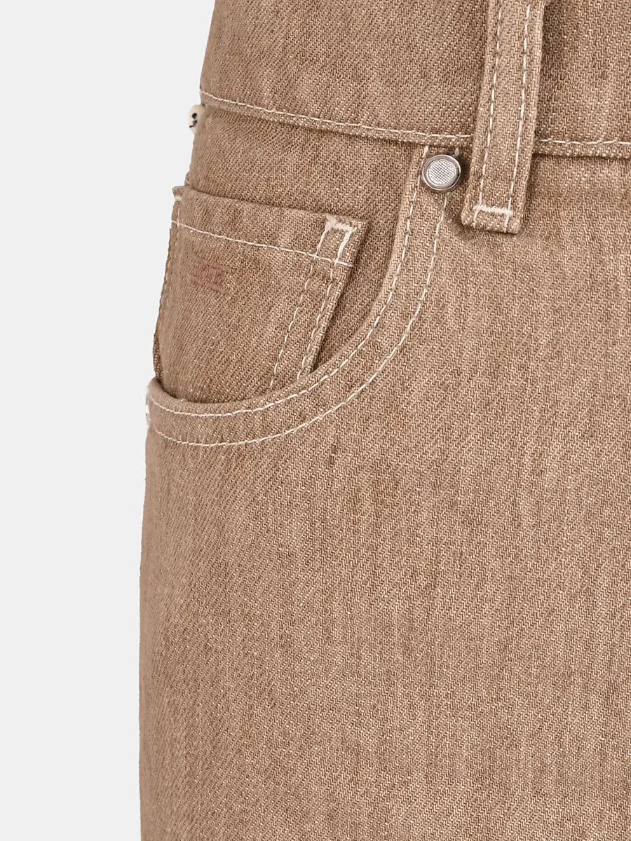 Джинсы хлопковые