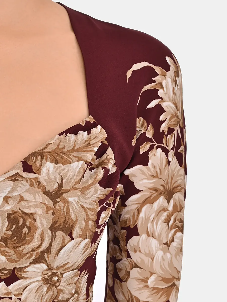 Платье шелковое