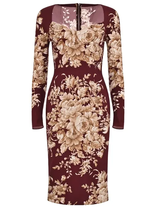 Платье шелковое DOLCE & GABBANA