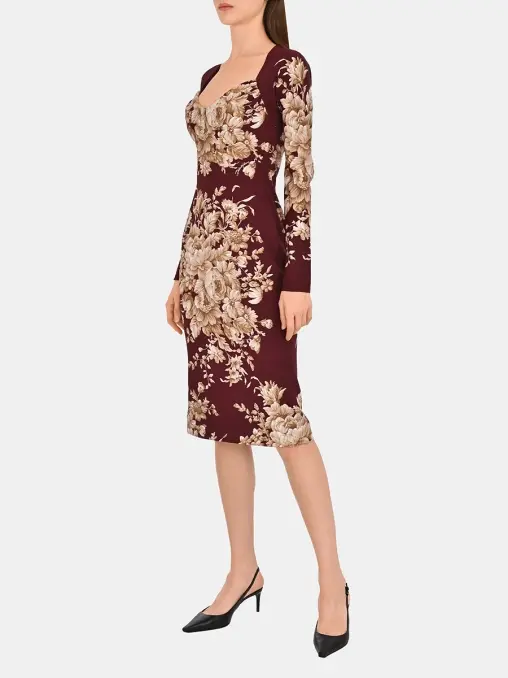 Платье шелковое DOLCE & GABBANA