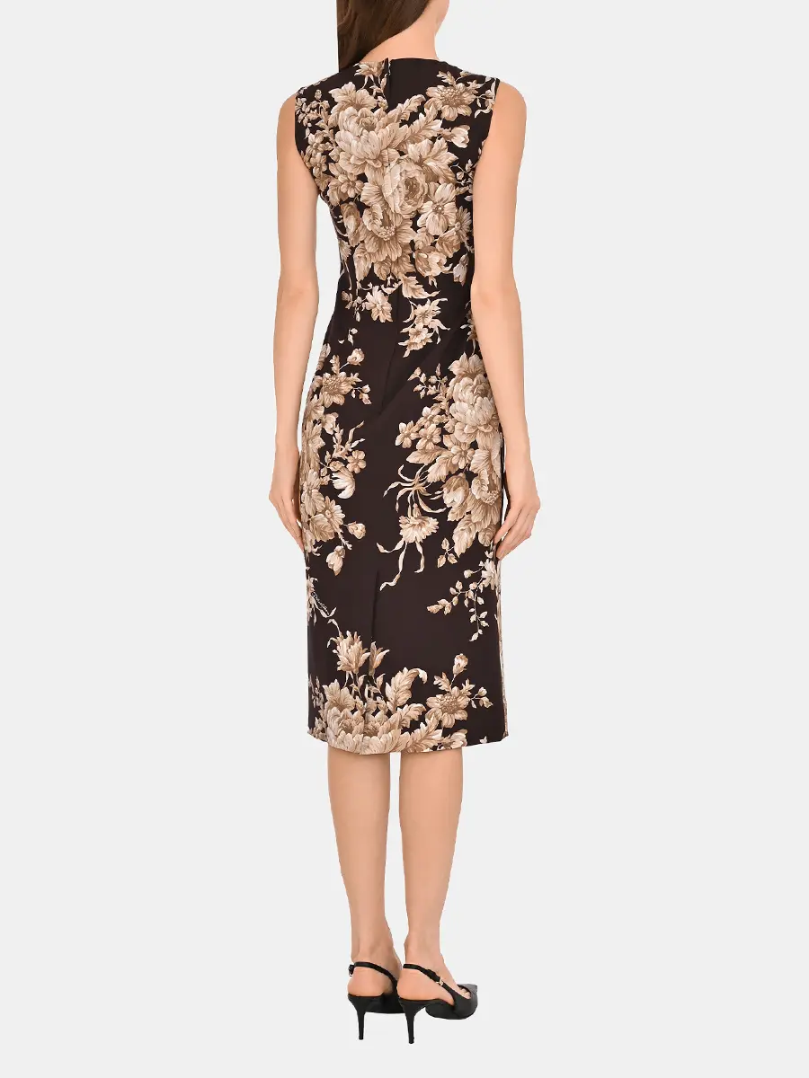 Платье шелковое