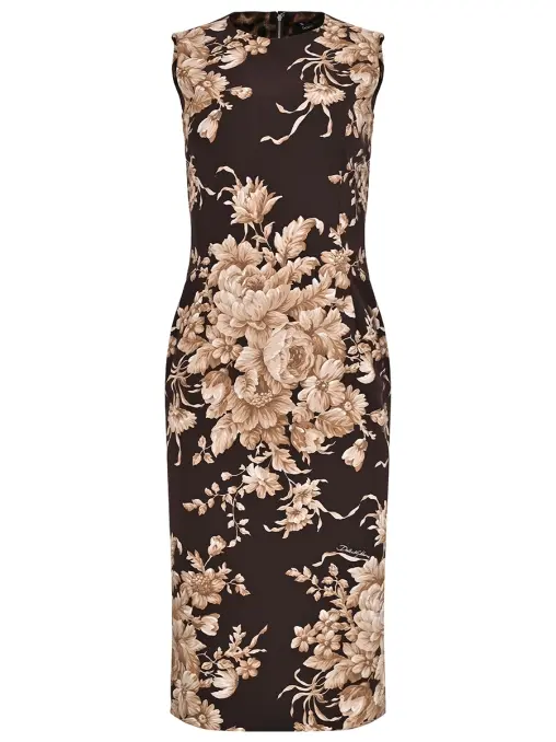 Платье шелковое DOLCE & GABBANA