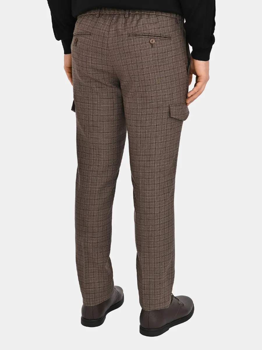 Брюки шерстяные