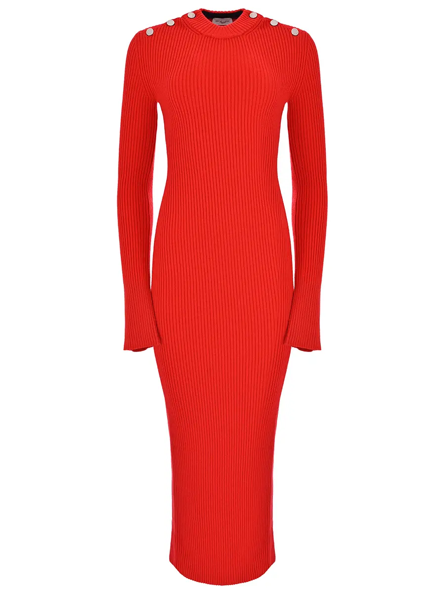 Платье шерстяное