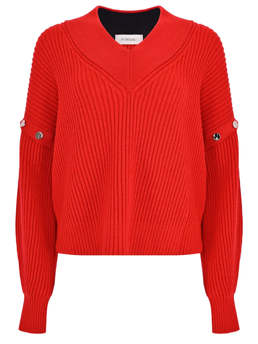 Пуловер шерстяной