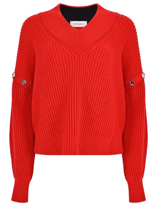 Пуловер шерстяной SPORTMAX