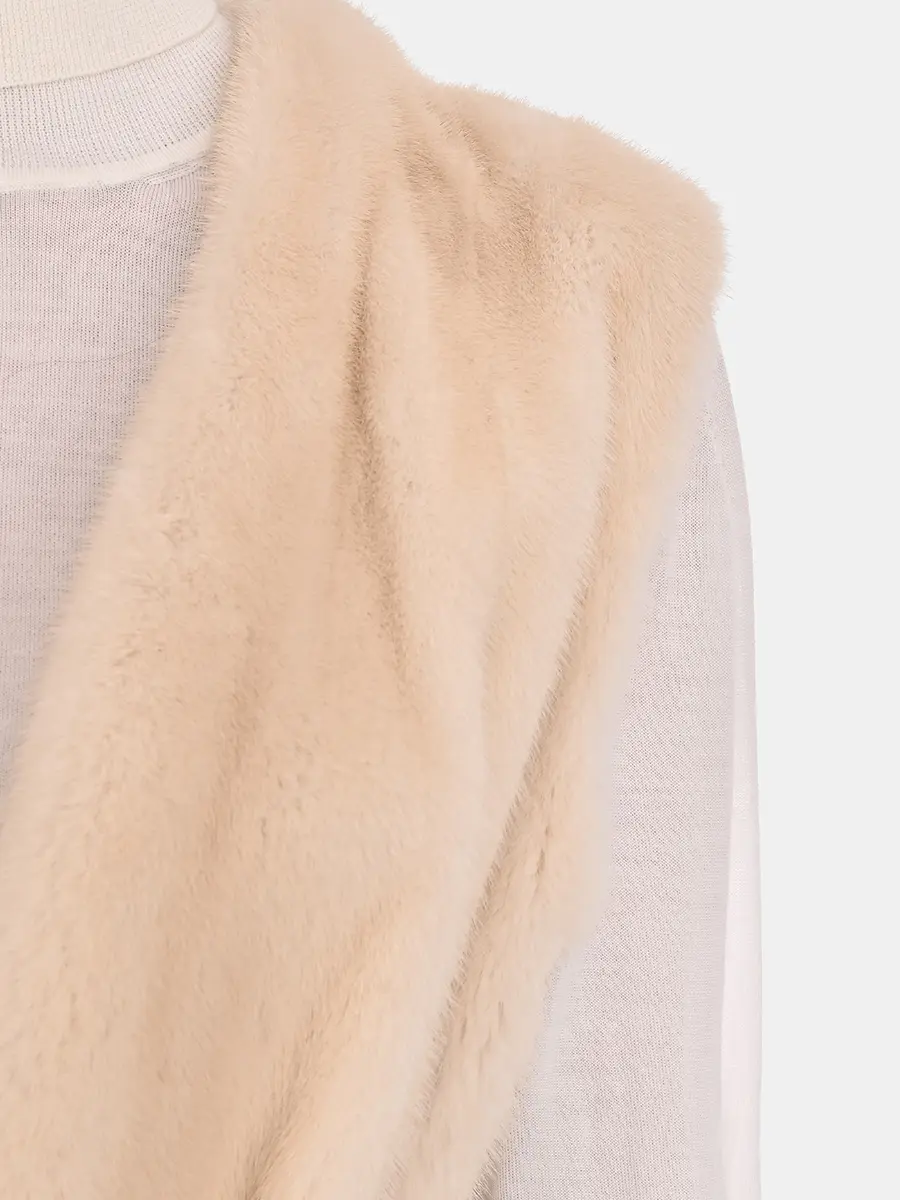 Жилет норковый