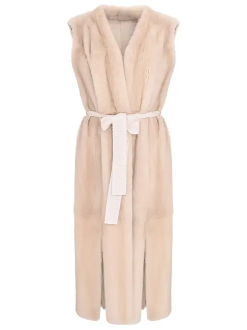 Жилет норковый KITON