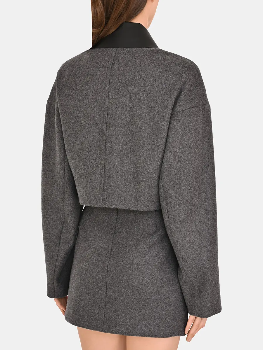 Жакет шерстяной