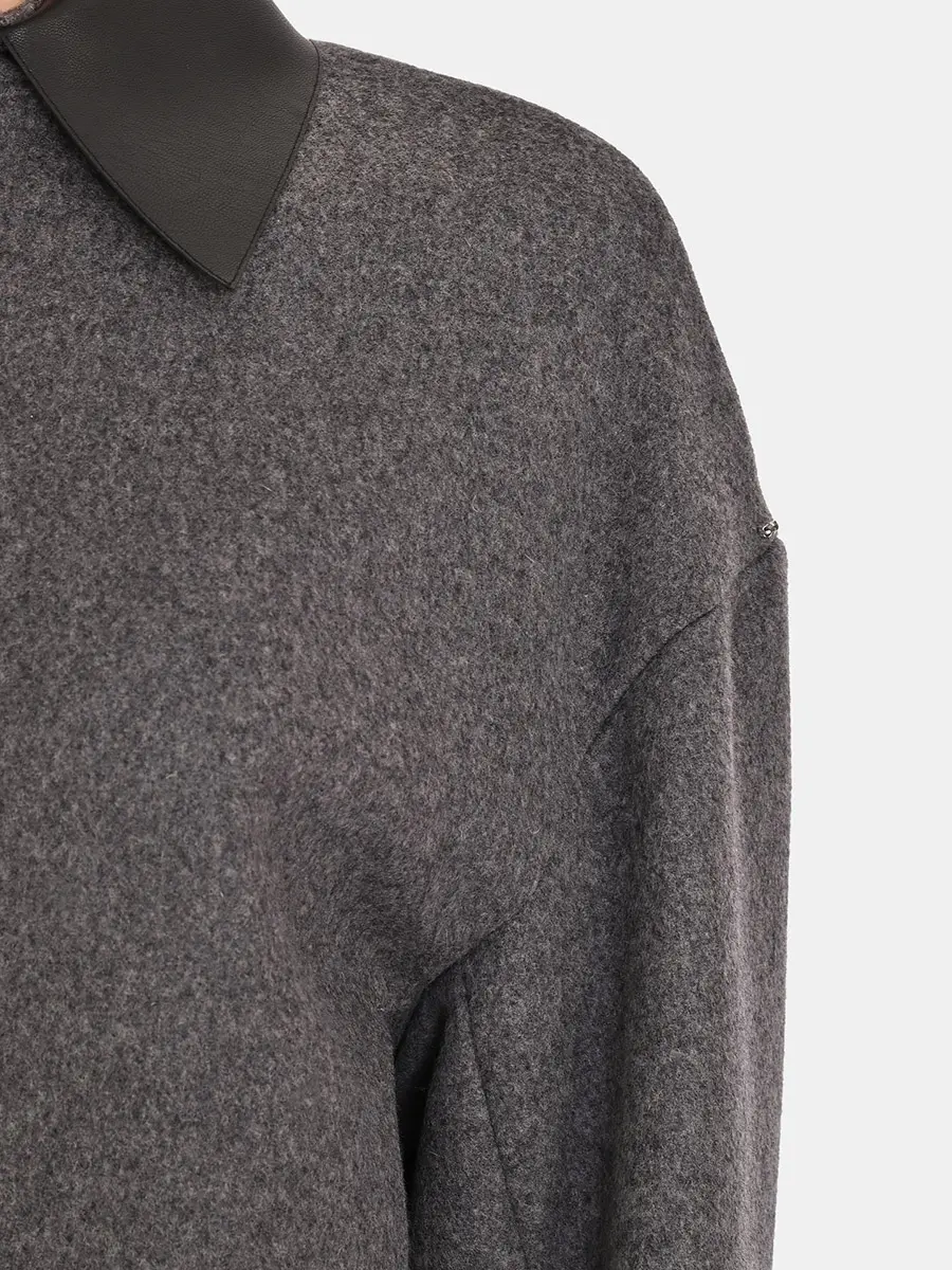 Жакет шерстяной