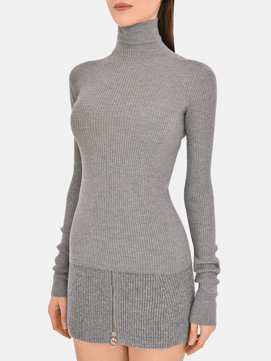 Водолазка шерстяная