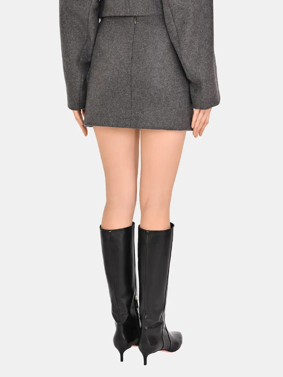 Юбка шерстяная