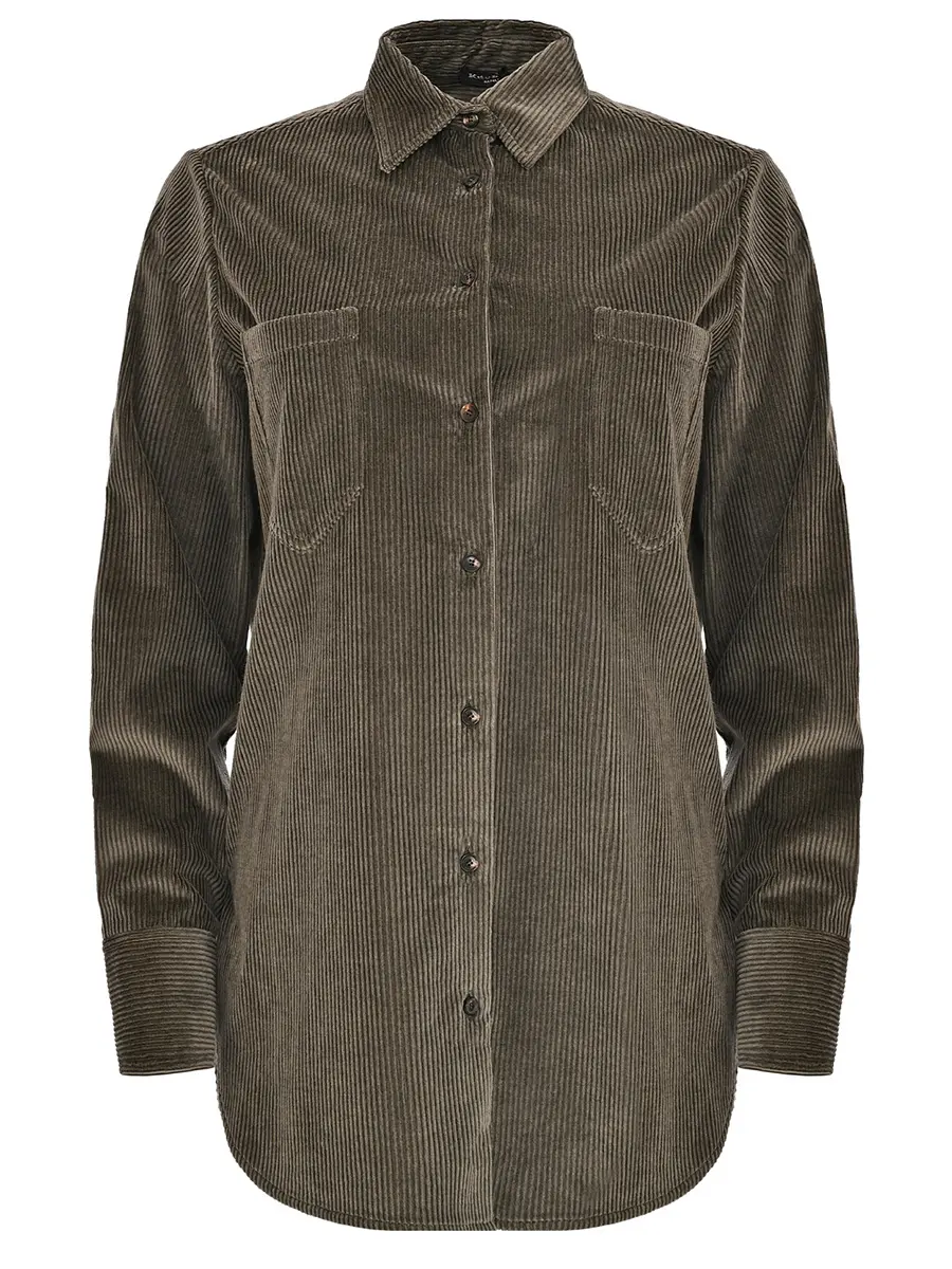 Рубашка вельветовая