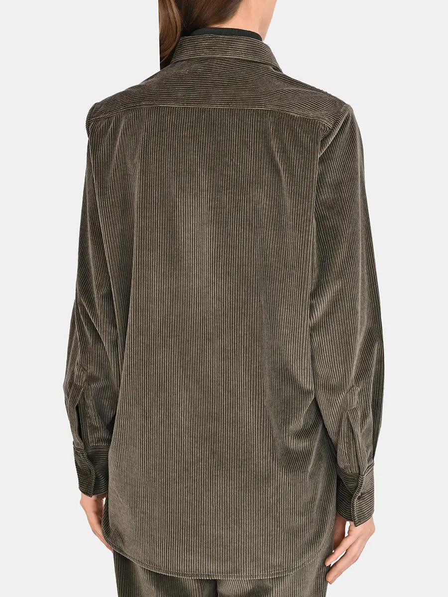 Рубашка вельветовая