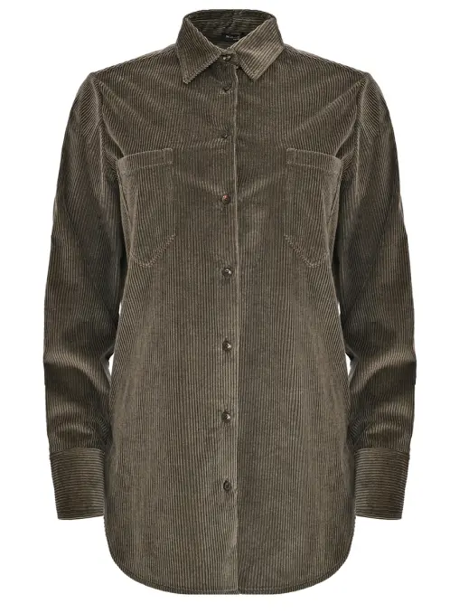 Рубашка вельветовая KITON