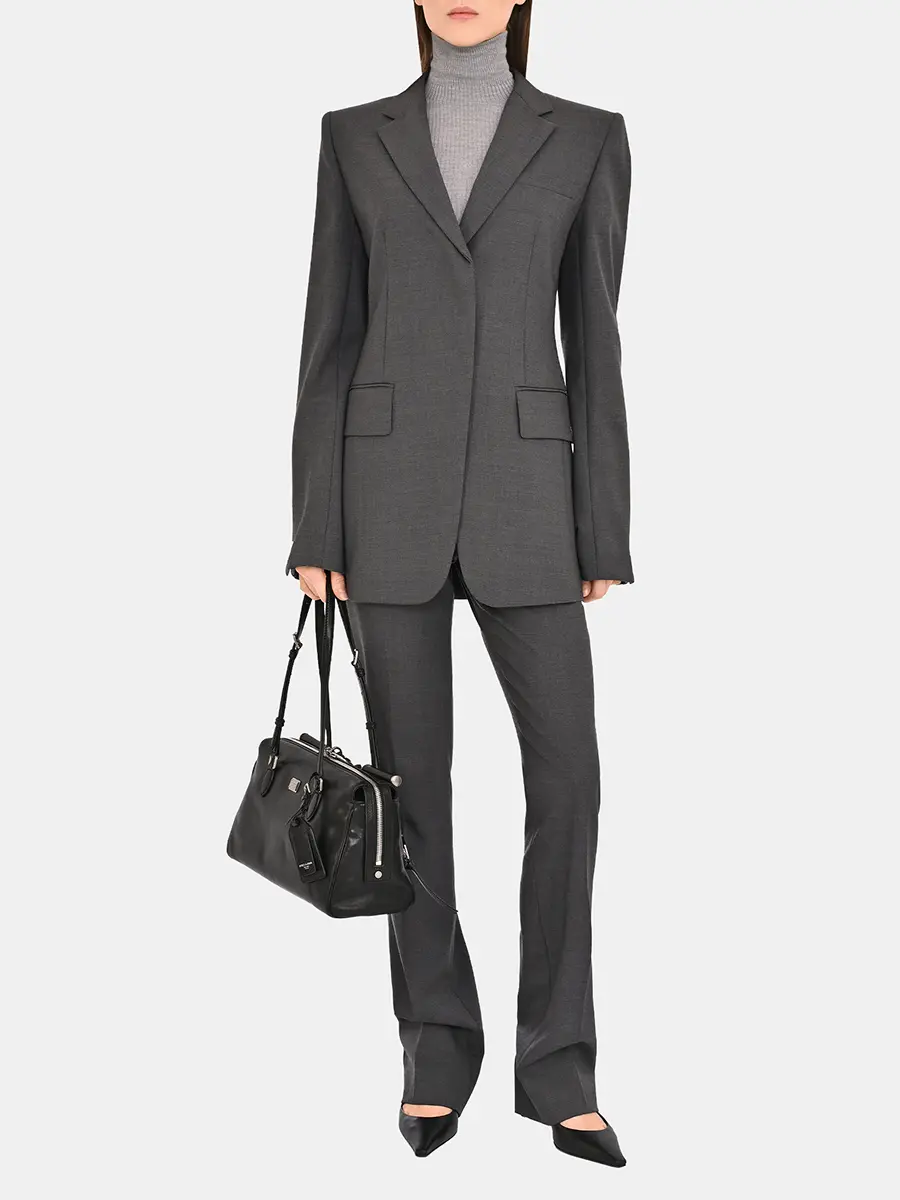 Брюки шерстяные