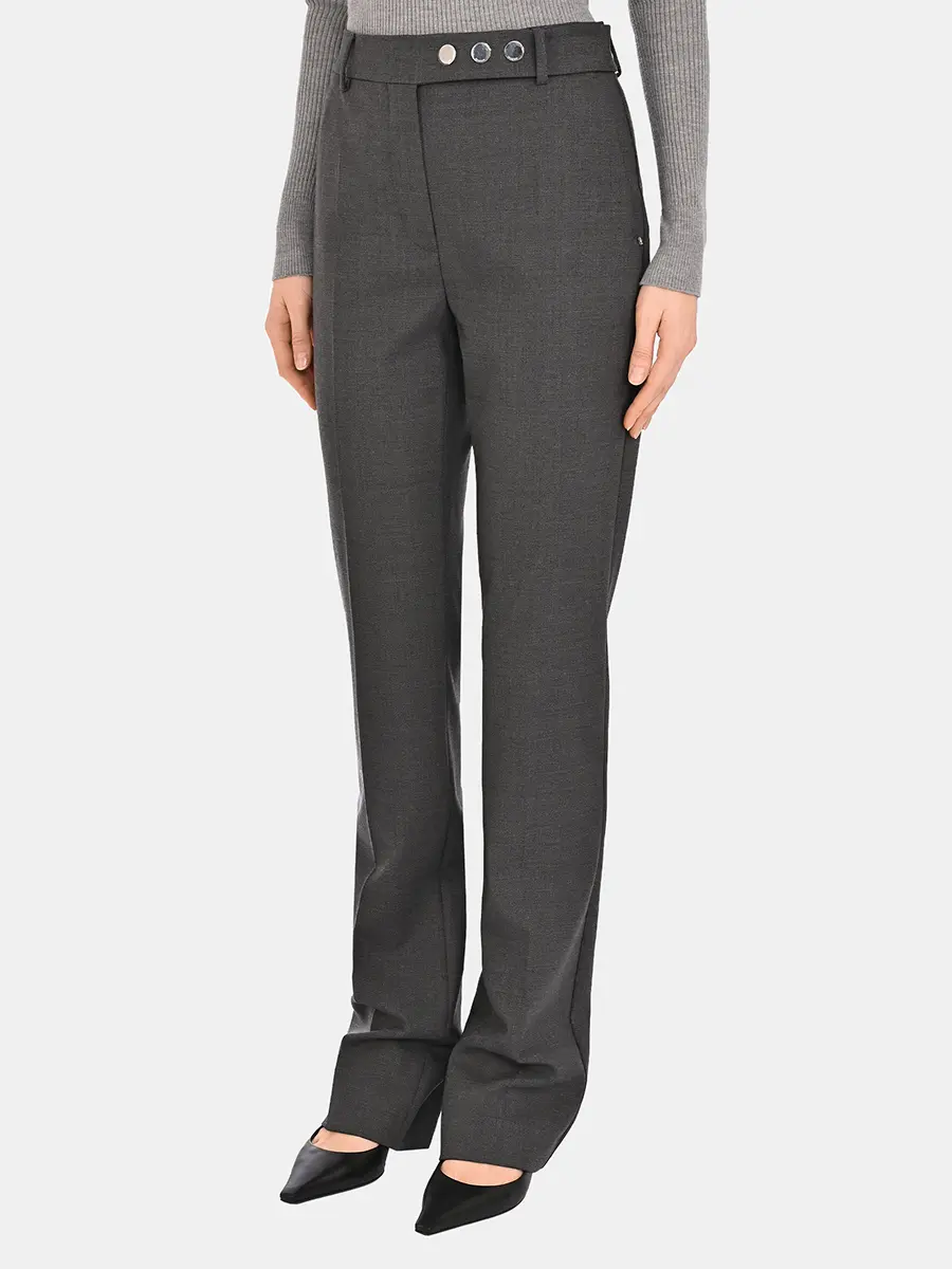 Брюки шерстяные