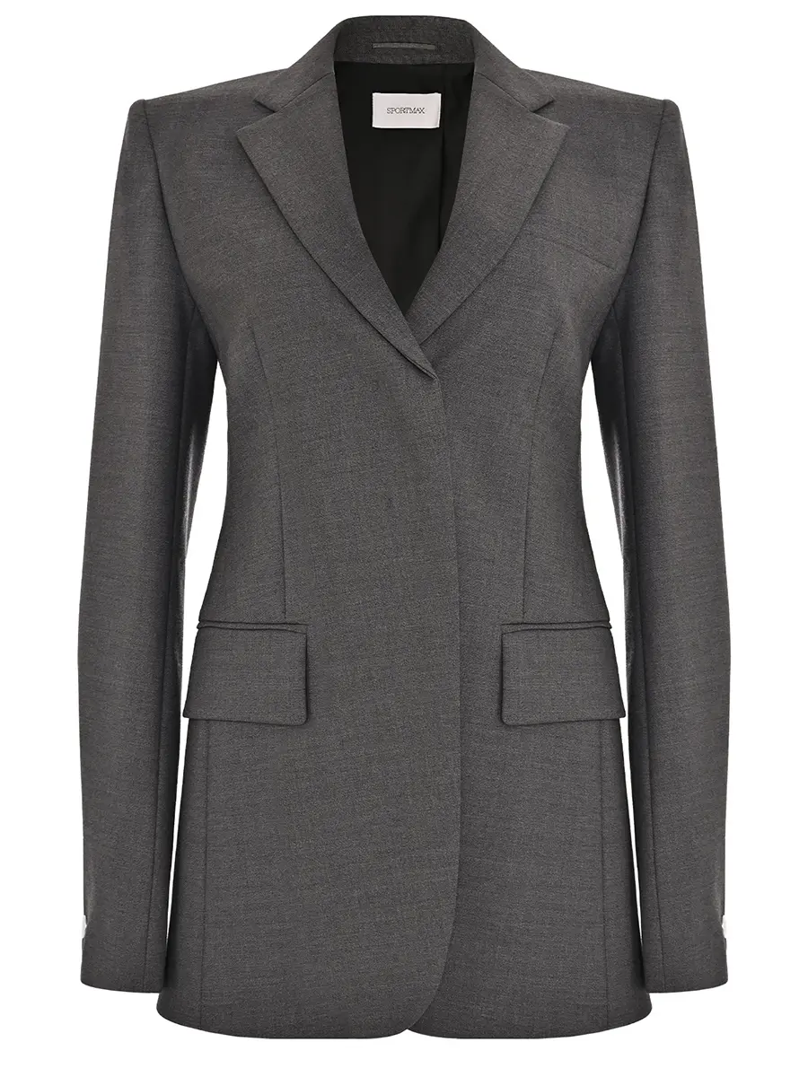 Пиджак шерстяной