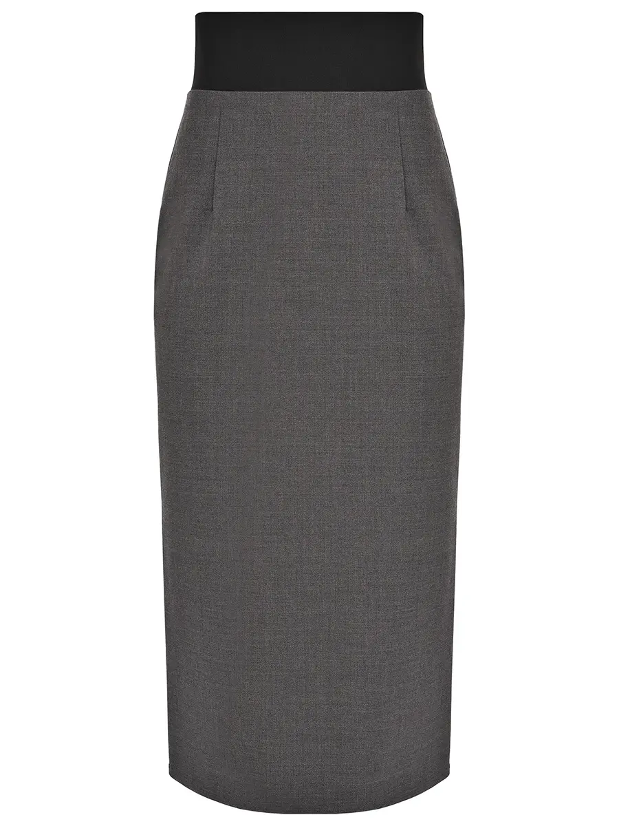 Юбка шерстяная