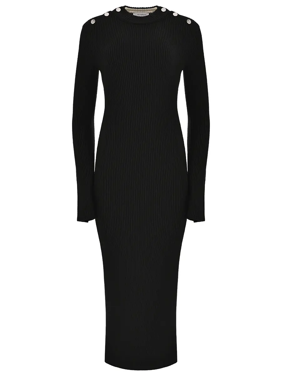 Платье шерстяное