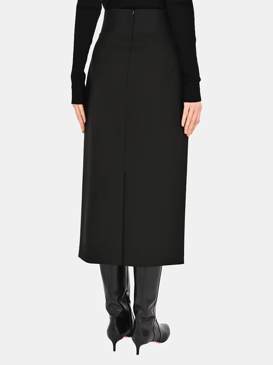 Юбка шерстяная