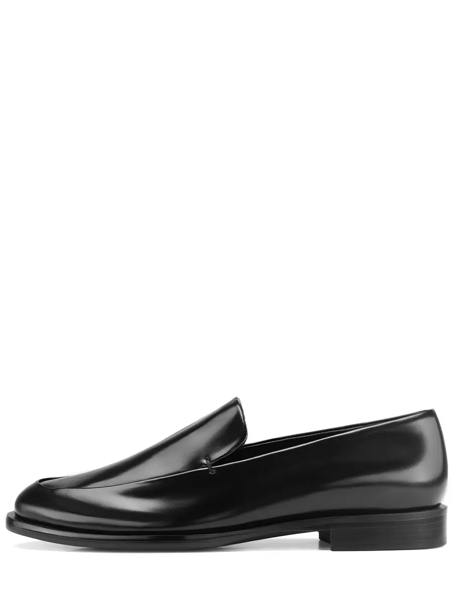 Лоферы кожаные