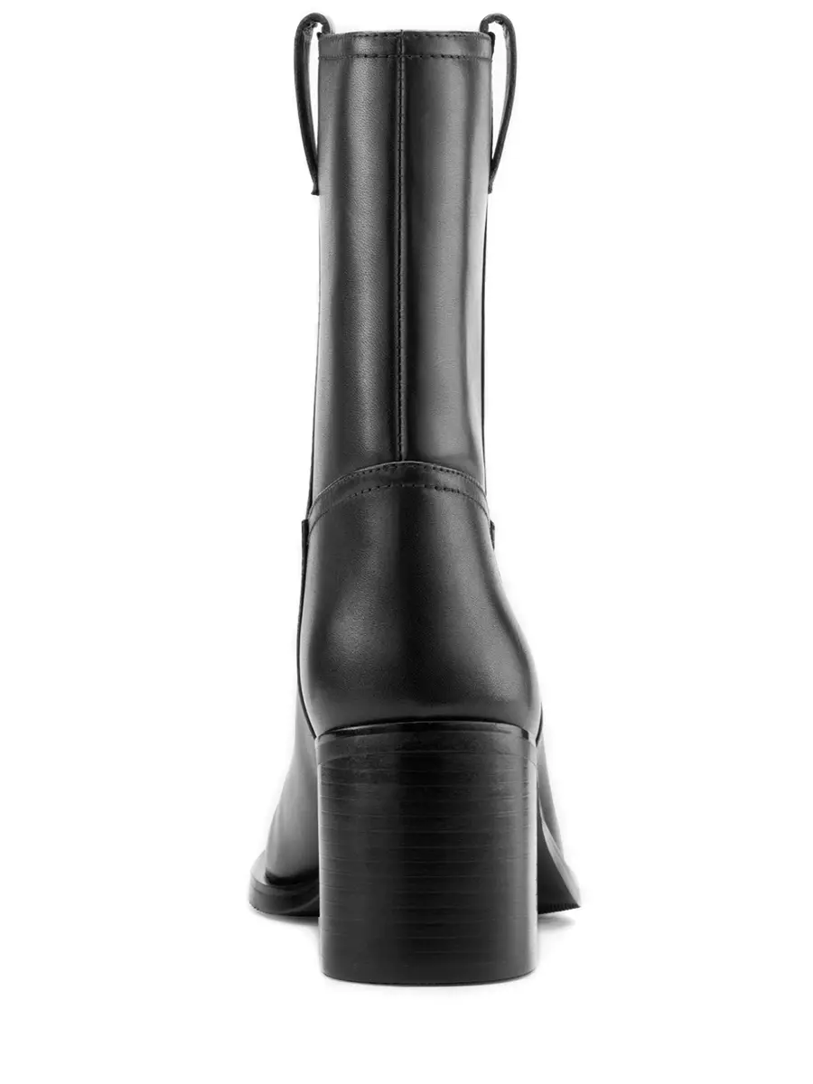 Полусапоги кожаные