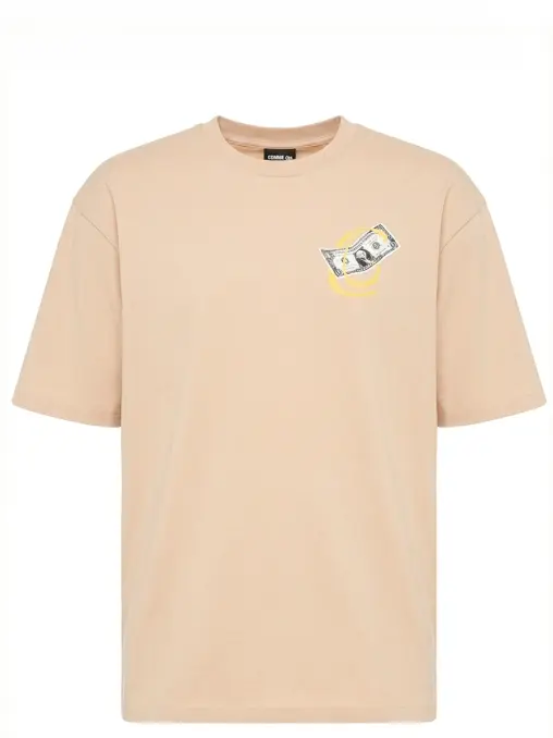 Футболка хлопковая COMME DES FUCKDOWN