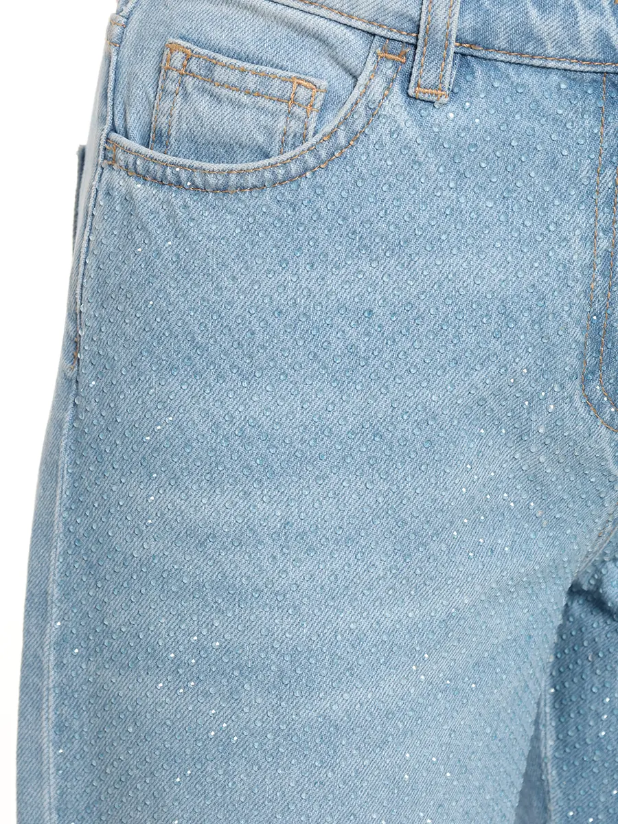 Джинсы хлопковые