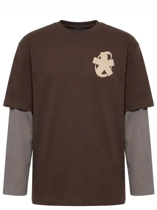 Лонгслив хлопковый COMME DES FUCKDOWN