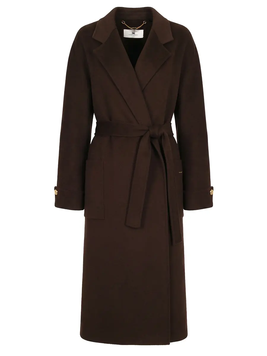 Пальто шерстяное