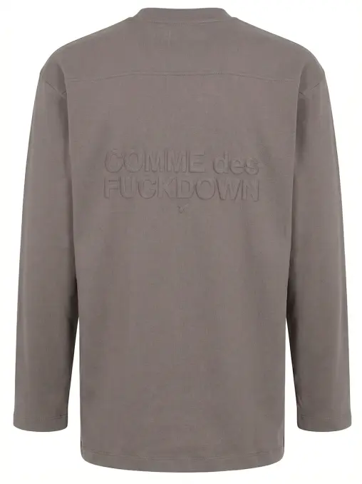 Лонгслив хлопковый COMME DES FUCKDOWN