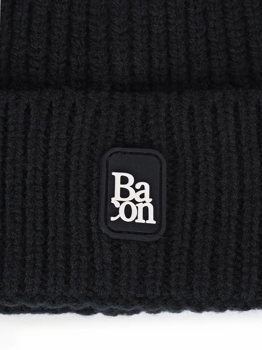 Шапка однотонная