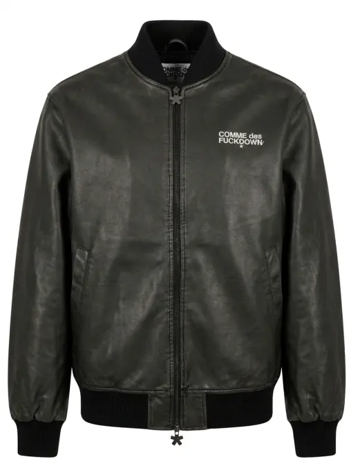Куртка из экокожи COMME DES FUCKDOWN