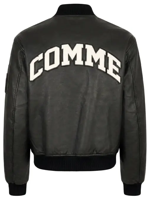 Бомбер из экокожи COMME DES FUCKDOWN
