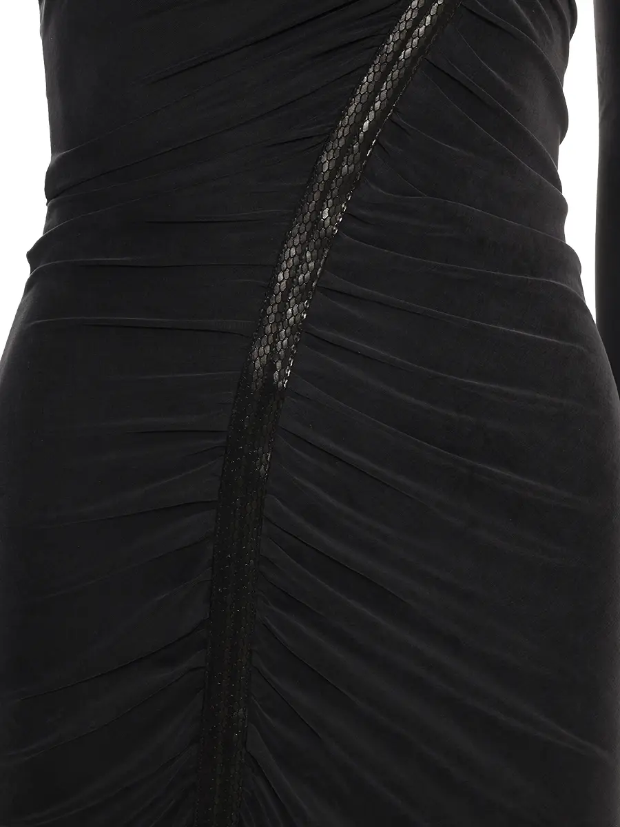 Платье однотонное