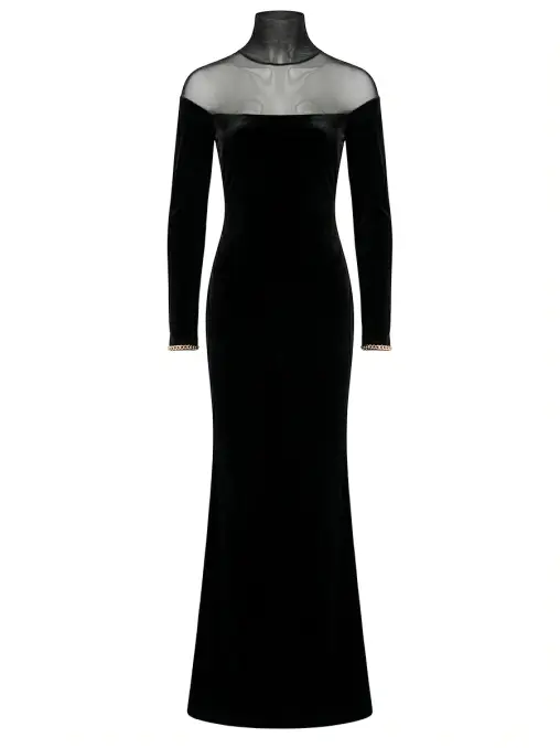 Платье комбинированное ELISABETTA FRANCHI