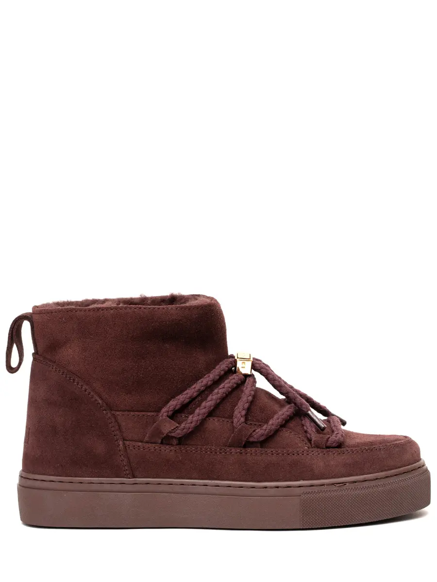 Ботинки замшевые на меху