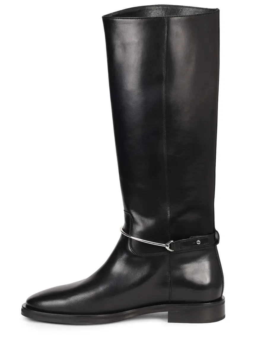 Сапоги кожаные