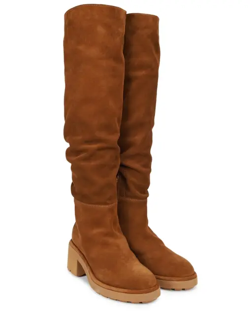 Сапоги замшевые NINALILOU