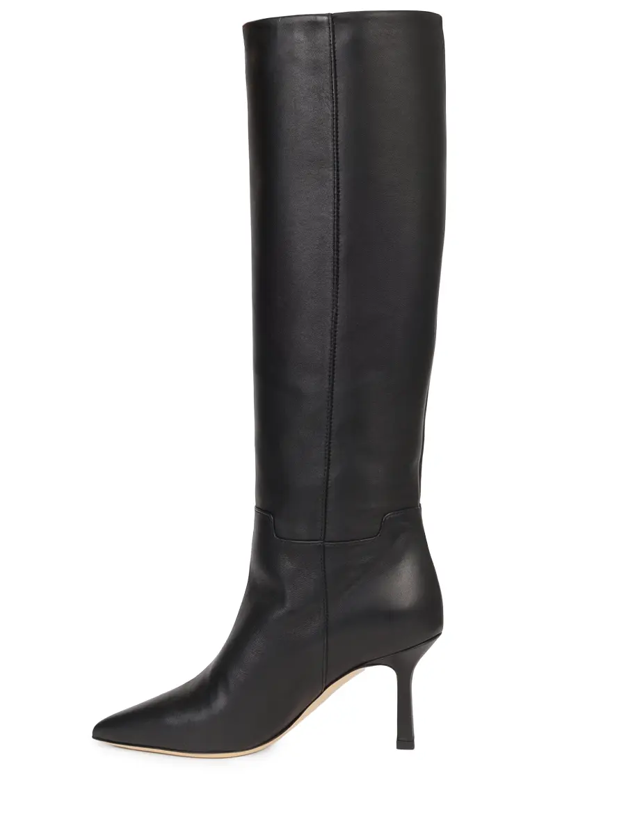 Сапоги кожаные