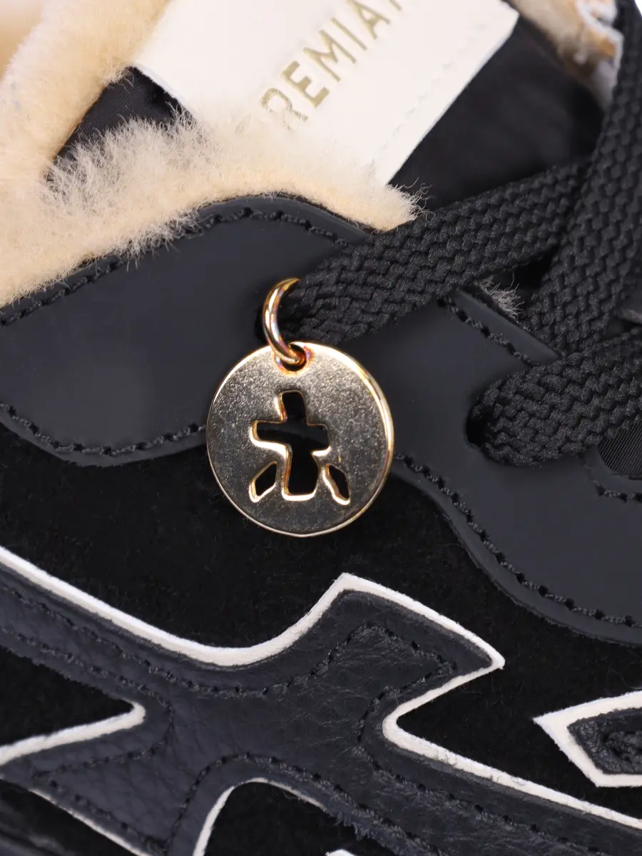 Кроссовки комбинированные на меху Lauryn