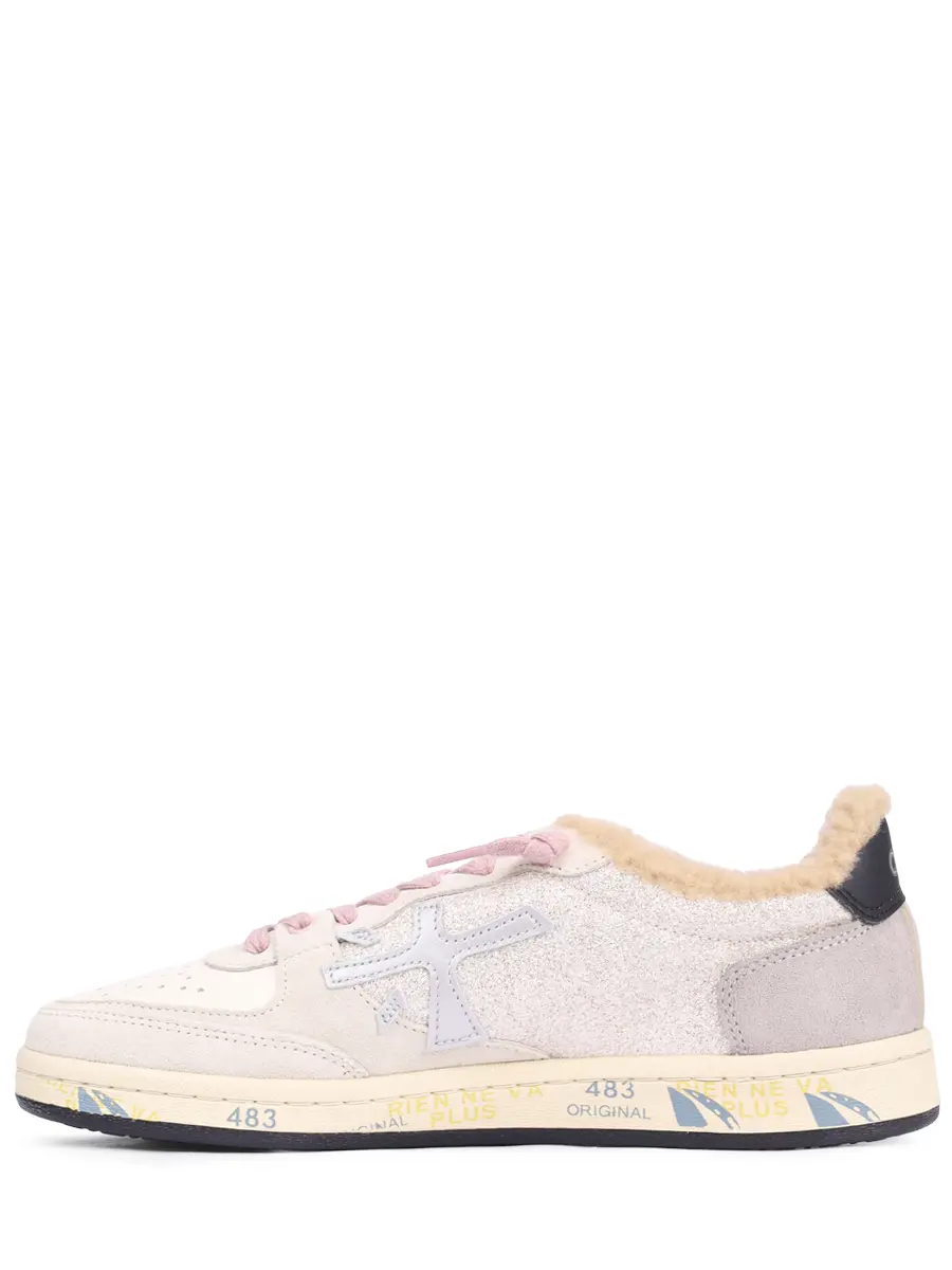 Кеды комбинированные на меху