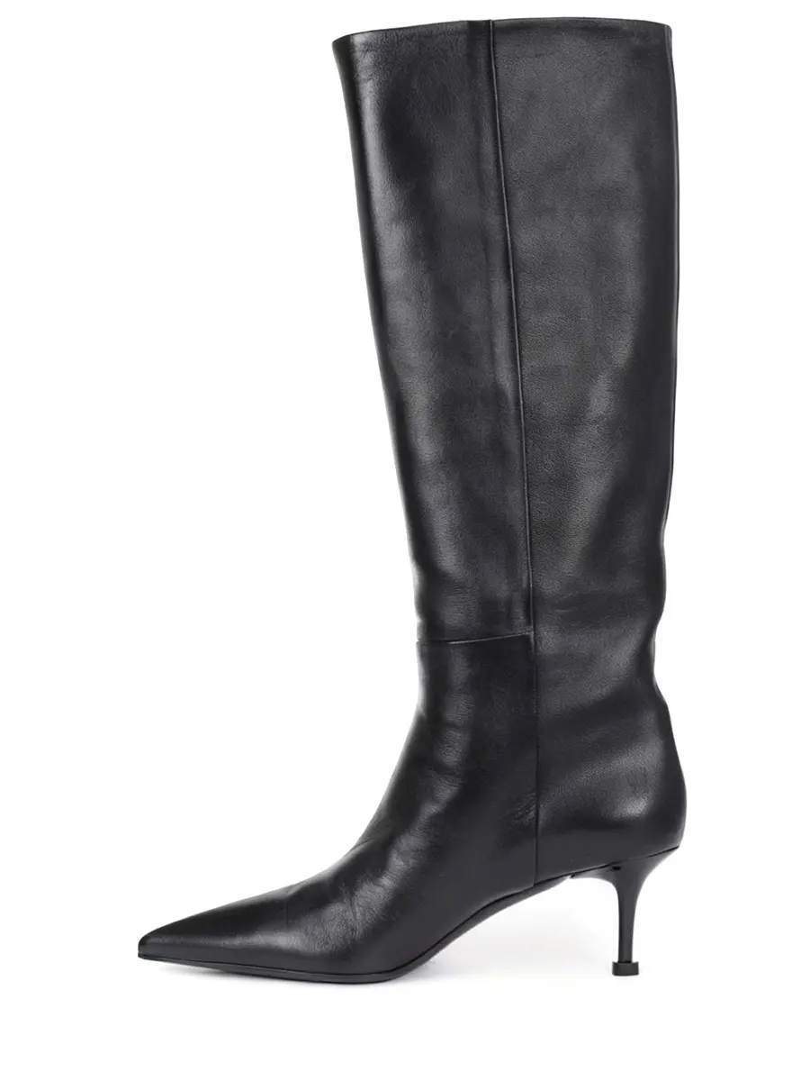 Сапоги кожаные